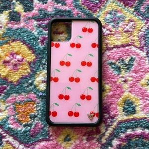 Cherry Wildflower iPhone case